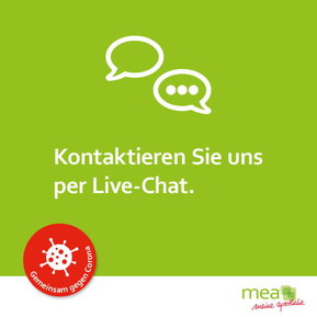 Werbung für Live-Chat